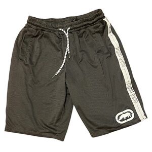 Ecko Unlimited Charcoal Athletic 
Thick Mesh Basketball Shorts Sz M